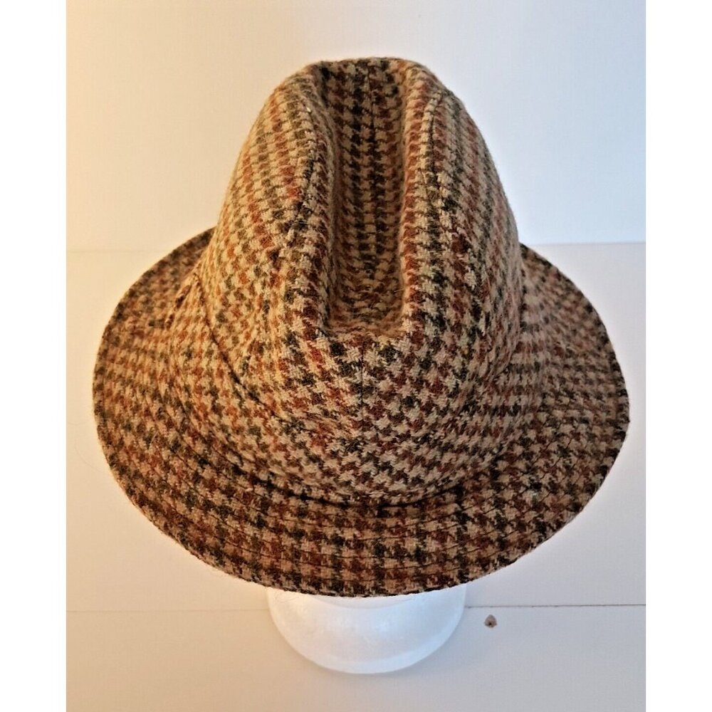 Vintage Headmaster Hat Brown Medium Wool Blend Bucket/Walking Hat Made in Canada